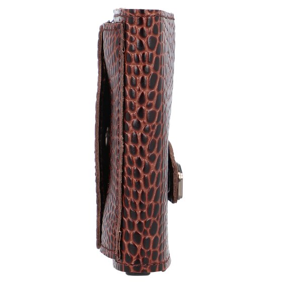 Tru Virtu Custodia per carte di credito RFID in pelle 6,5 cm