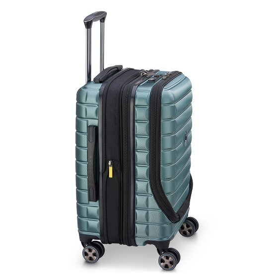 Delsey Paris Shadow 5.0 Trolley da cabina a 4 ruote Scomparto per laptop da 55 cm con piega a espansione