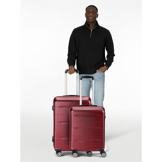 Benzi 5583 4 ruote Set di valigie 2 pezzi