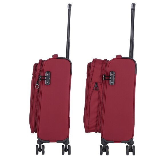 d&n Travel Line 9704 4 ruote Carrello della cabina S 55 cm con piega di espansione