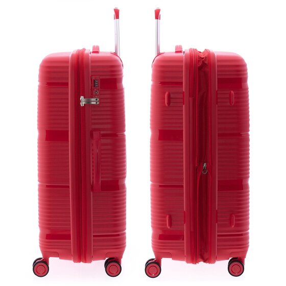 Gladiator 0800 4 ruote Carrello 76 cm con piega di espansione