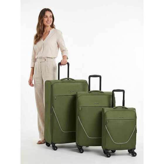 Stratic taska 4 ruote Set di valigie 3 pezzi espandibile