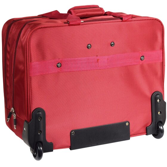 Dermata 2 ruote Trolley business 37 cm Vano porta PC