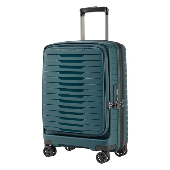 Stratic Novium 4 ruote Carrello della cabina S 55 cm Scomparto per laptop con piega di espansione