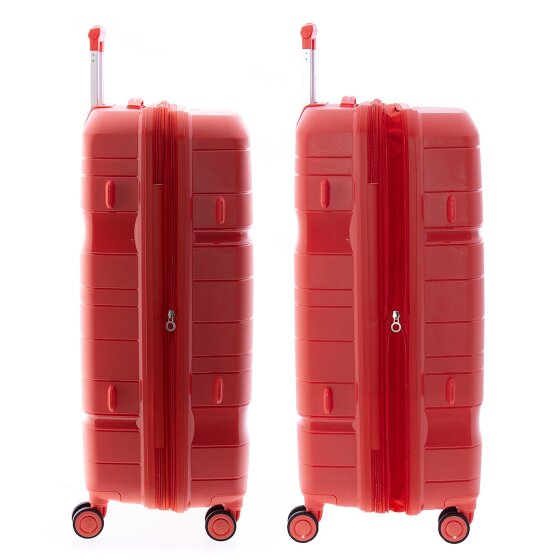Gladiator 3800 4 ruote Carrello 77 cm con piega di espansione