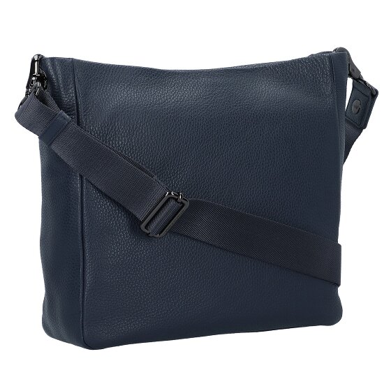 Mandarina Duck Mellow Leather Borsa a tracolla Vera Pelle 30 cm