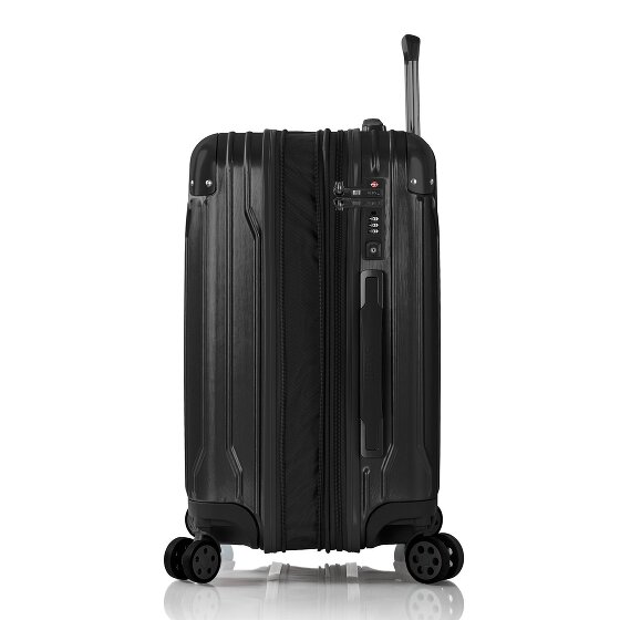 Heys Xtrak 4 ruote Carrello della cabina S 55 cm con piega di espansione