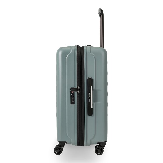 Hedgren Comby Grip 4 ruote Carrello M 65 cm con piega di espansione