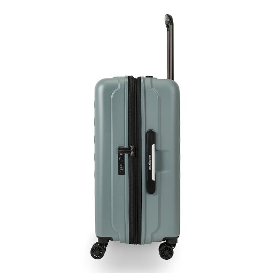 Hedgren Comby Grip M Exp 4 ruote Carrello M 65 cm con piega di espansione