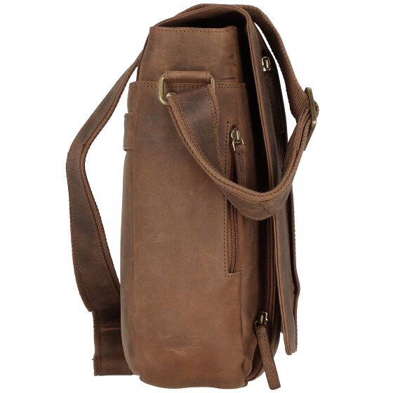 Greenland Nature Montenegro Messenger in pelle 40 cm Scomparto per laptop
