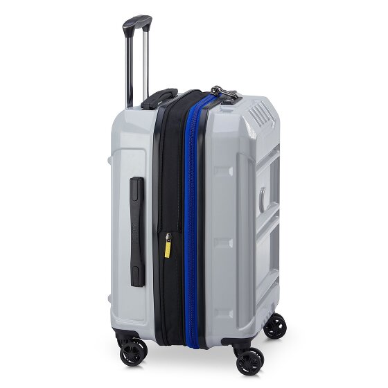 Delsey Paris Carrello Rempart a 4 ruote da 55 cm con piega ad espansione
