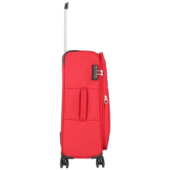 Worldpack Dublin 4 ruote Set di valigie 3 pezzi con piega di espansione