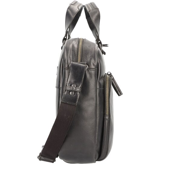 aunts & uncles Workmates Supervisor Cartella in pelle con scomparto per laptop da 41 cm