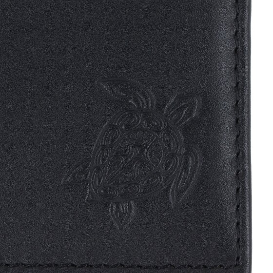 oxmox Leather Portafoglio Protezione RFID Vera Pelle 11 cm
