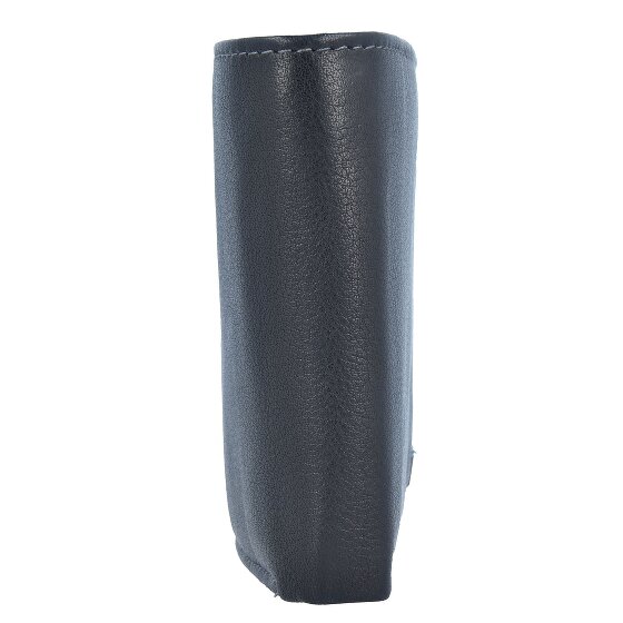 Greenland Nature Portafoglio in nappa nera RFID in pelle 11 cm