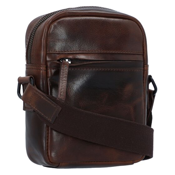 Greenburry Newport Mini Borsa Borsa a tracolla Vera Pelle 18 cm