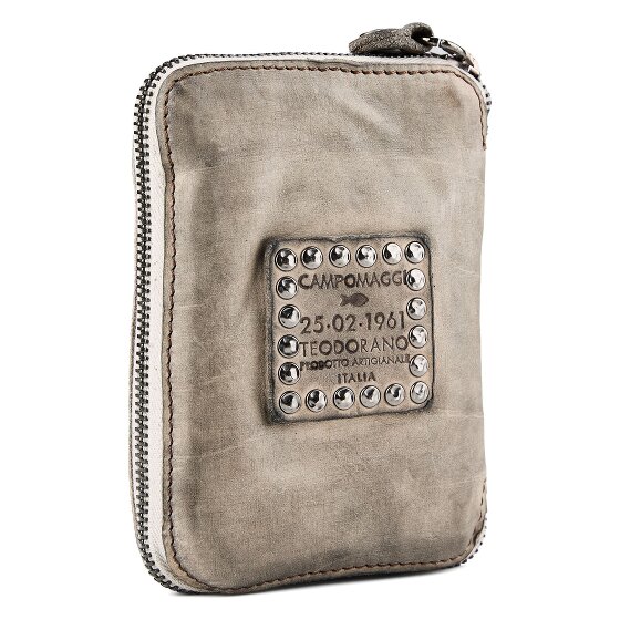 Campomaggi Tosca Portafoglio Protezione RFID Vera Pelle 13 cm