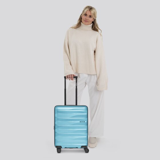 Bergpfeil Carrello da viaggio a 4 ruote per cabina S 55 cm con piega ad espansione
