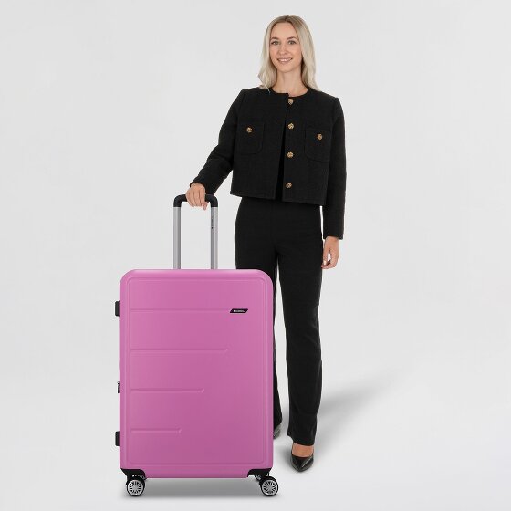 Gabol Future Plus 4 ruote Carrello 74 cm con piega di espansione