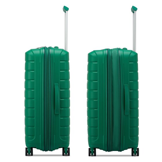 Roncato B-Flying 4 ruote Set di valigie 2 pezzi con piega di espansione