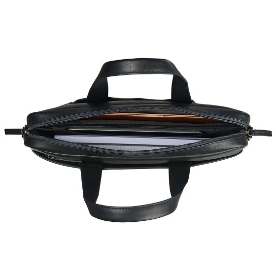 Leonhard Heyden Hamburg Cartella 38 cm con scomparto per laptop