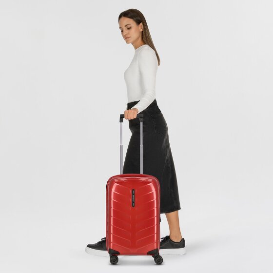 Samsonite Attrix 4 ruote Carrello della cabina 55 cm con piega di espansione