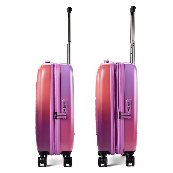 Mandarina Duck Logoduck + 4 ruote Trolley cabina 55 cm espandibile
