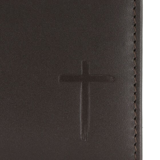 oxmox Leather Portafoglio Protezione RFID Vera Pelle 10 cm