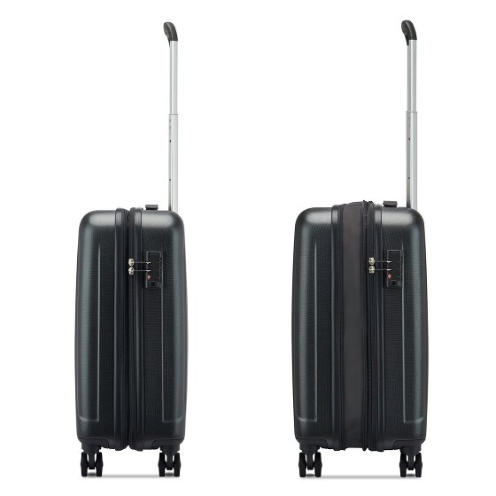 Roncato Kinetic 2.0 4 ruote Carrello della cabina 55 cm con piega di espansione