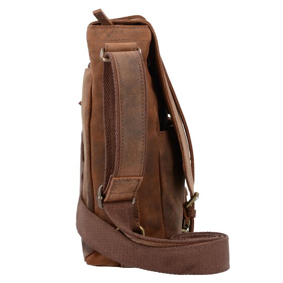 Greenland Nature Montenegro Borsa a tracolla in pelle 39 cm