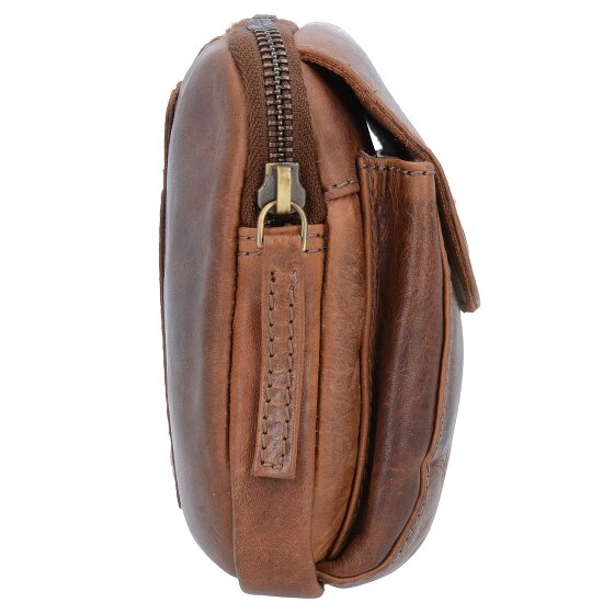 Greenland Nature Marsupio morbido e sicuro RFID in pelle 18 cm