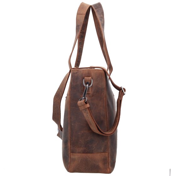 Plevier Borsa shopper in pelle 41 cm scomparto per laptop