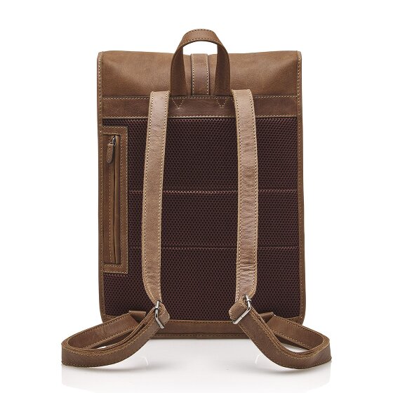 Castelijn & Beerens Carisma Zaino RFID in pelle 41 cm Scomparto per computer portatile