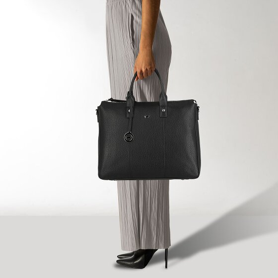 Braun Büffel Hanna Borsa shopper Vera Pelle 39 cm Vano porta PC