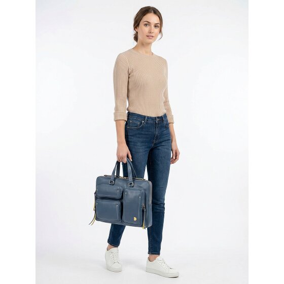 DuDu Pocket Valigetta Vera Pelle 36 cm Vano porta PC