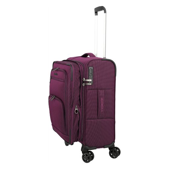 Travelite Cubis 4 ruote Trolley cabina S 55 cm espandibile