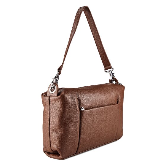 Mandarina Duck Mellow Leather Borsa a spalla Vera Pelle 30 cm