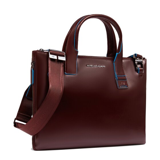 Piquadro Blue Square Borsa shopper Pelle 38 cm Scomparto per laptop con piega di espansione