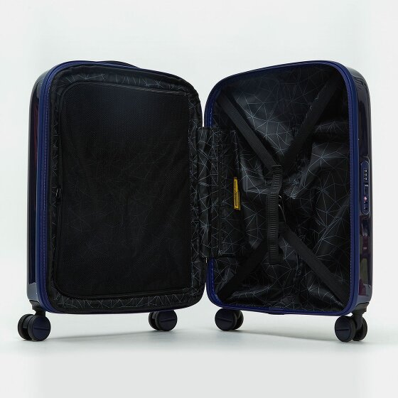 Mandarina Duck Logoduck + Metal 4 ruote Carrello L 75 cm con piega di espansione
