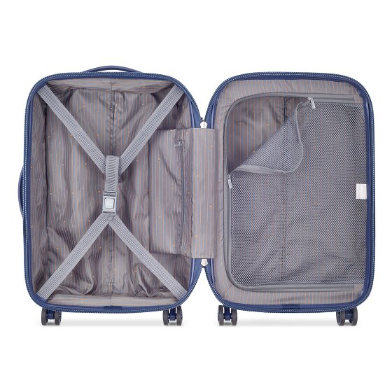 Delsey Paris Caumartin 4 Rotolo Doppio Carrello Cabina 55 cm