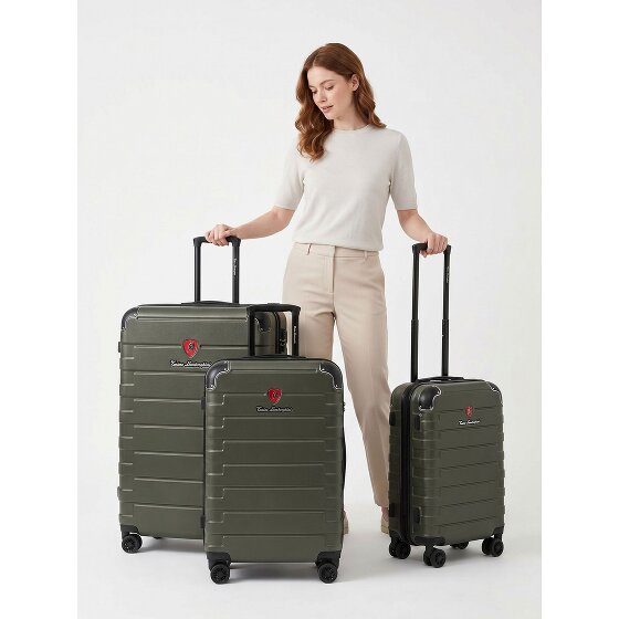 Tonino Lamborghini Tonino Lamborghini Milano Carrello 3-SET con piega elastica e Trolley XL