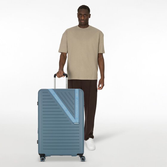 American Tourister Dynabelt 4 ruote Carrello 77 cm con piega di espansione