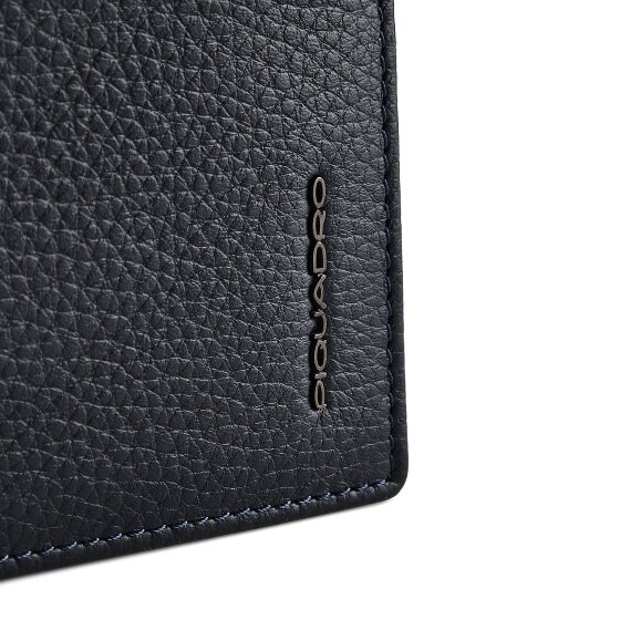 Piquadro Portafoglio Protezione RFID Vera Pelle 13 cm