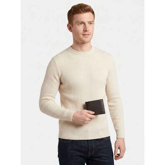 oxmox Leather Portafoglio Protezione RFID Vera Pelle 10 cm