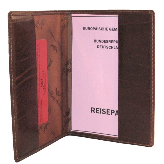 Golden Head Colorado Custodia per passaporto RFID in pelle 10 cm