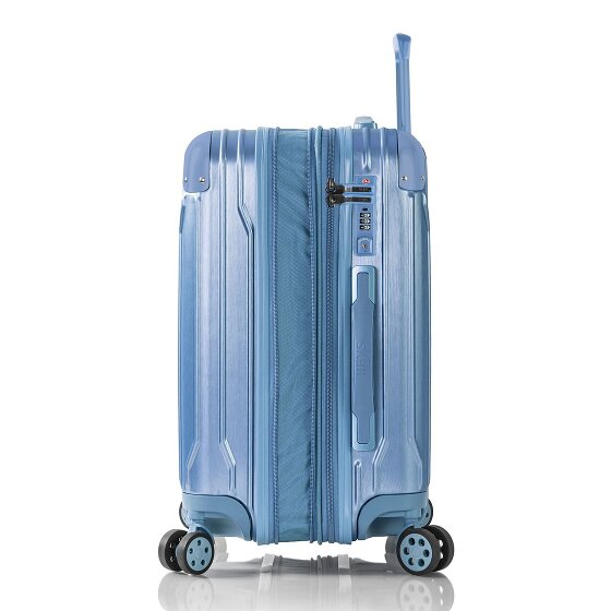 Heys Xtrak 4 ruote Carrello della cabina S 55 cm con piega di espansione