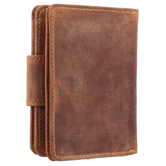 Greenburry Portafoglio vintage in pelle 12,5 cm