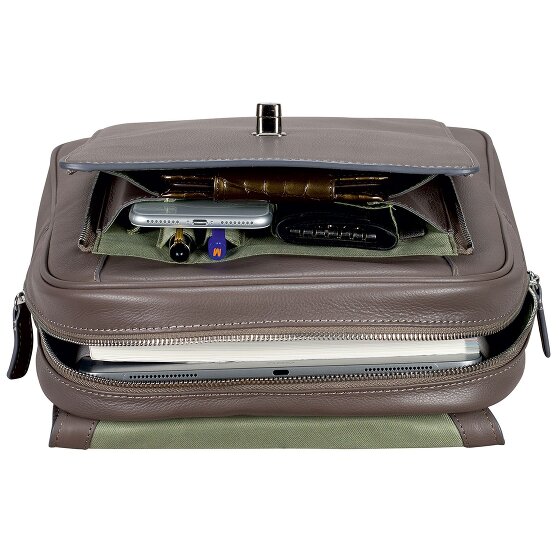 Leonhard Heyden Nizza Zaino da città Pelle 34 cm