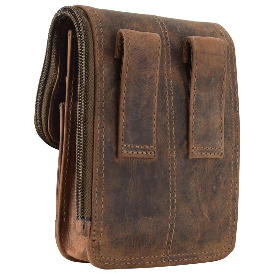 Greenburry Marsupio vintage in pelle 14,5 cm