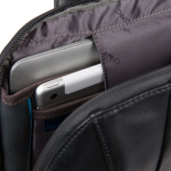 Piquadro Zaino Urban in pelle 39 cm Scomparto per laptop